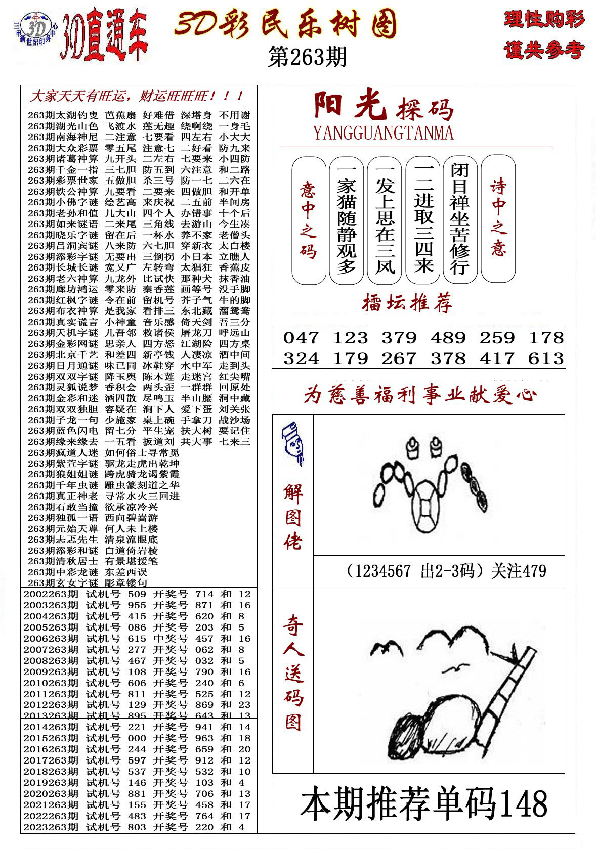 3D彩民乐树图