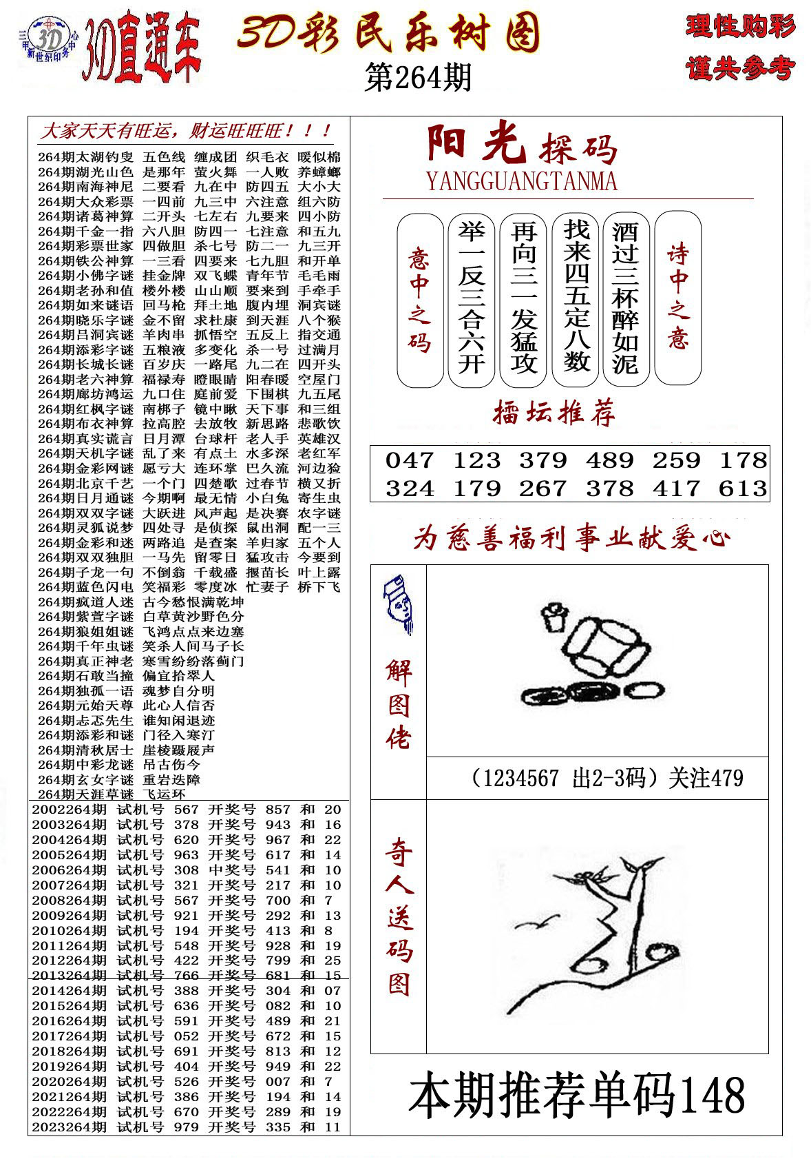 3D彩民乐树图