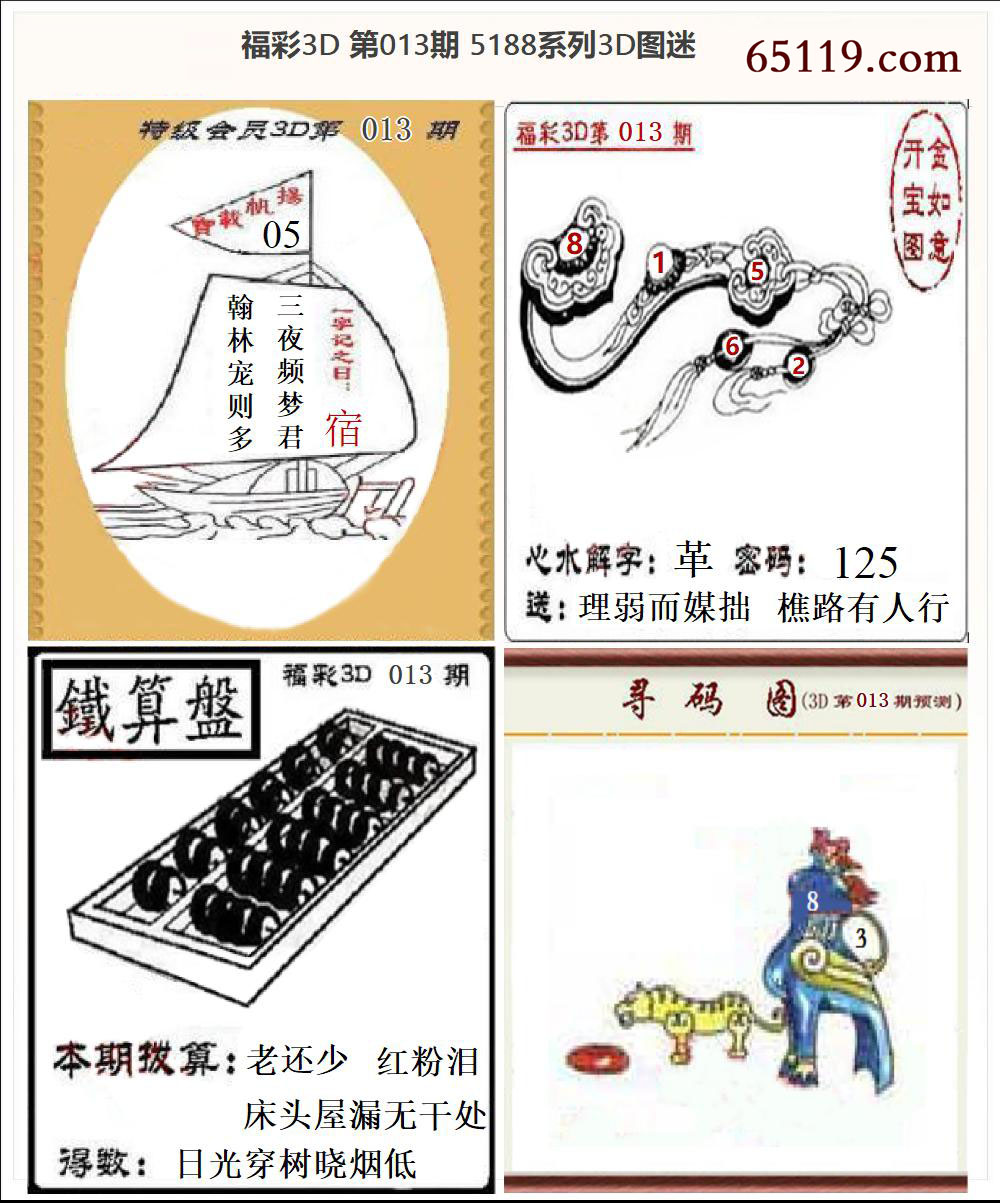 5188系列3D图迷