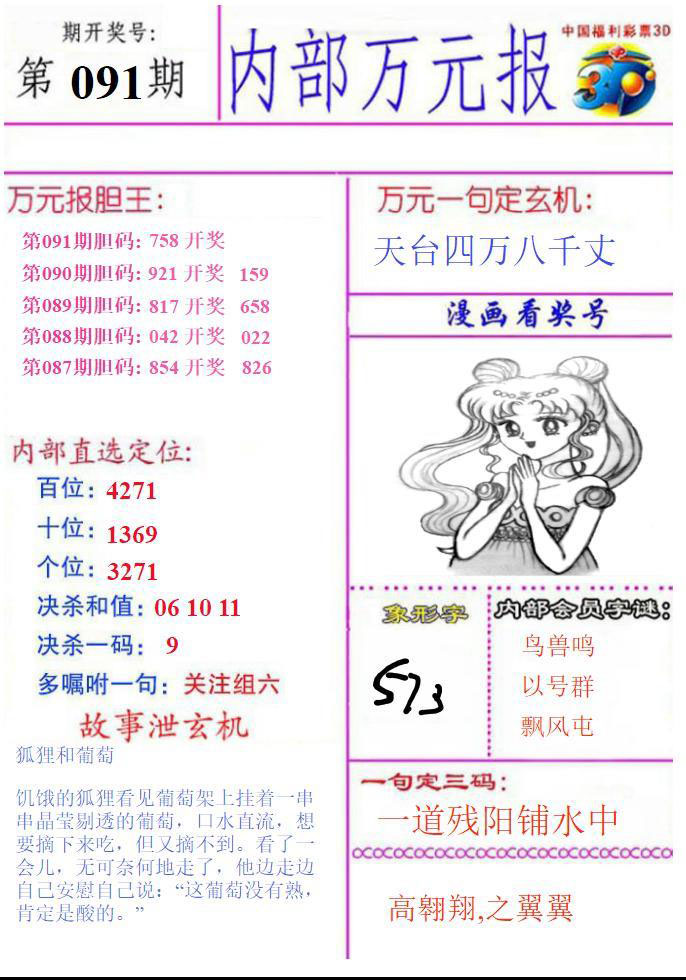 内部万元报